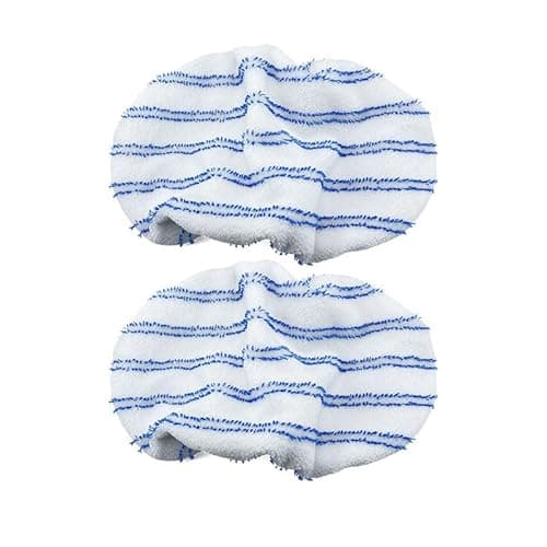 TANGCHUNJIE Replacement Brush Head Mop Household Dual Action Microfiber Flip Spare Parts,Compatible for Vileda Compatible for O-Cedar Robot Vacuum Cleaner Accessories(Microfiber Flip)