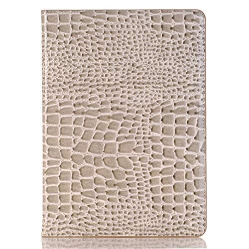 Crocodile Pattern pu Leather Smart Magnetic Stand Cover case for Huawei MediaPad M3 Lite 10" BAH-W09 BAH-AL00 10" Tablets case (Gray)