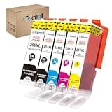 Tekmall PGI-250XL CLI-251XL Compatible Ink Cartridge, 5 Color Pack