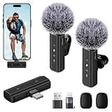 JCHIEN Wireless Lavalier Microphone for iPhone/Android Phone
