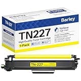 barley TN227 TN227Y Toner Cartridge Compatible TN227 Toner Replacement for Brother MFC-L3770CDW MFC-L3710CW HL-L3290CDW HL-L3210CW HL-L3270CDW Printer (1 Yellow)