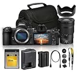 Nikon Z7 II Mirrorless Camera with NIKKOR Z 24-120mm f/4 S Lens Bundle, 45.7MP Full Frame Digital Camera, 4K60 Video, Dual EXPEED 6, 493-Point AF + 120GB XQD Memory Card + Camera Bag