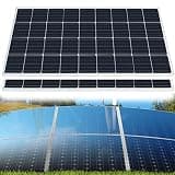 MDYHY 800w Solar Panel Kit, 400w Flexible Monocrystalline Solar Panel Kit Solar Panel + 40A Solar Controller for Home, Caravan, Boat.,twopieces
