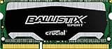 Ballistix Sport SODIMM 8GB Kit 4GBx2 DDR3 1600 MT/s PC3-12800 CL9 at 1.35V 204-Pin Memory BLS2K4G3N169ES4