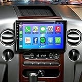 (8 core+64G) Car Radio for Ford F150/F250/F350 2004-2014, 10 Inch QLED Touch Screen Car Stereo with Carplay&Android Auto,GPS, WiFi, Bluetooth,FM,Rear View, DSP, Android 15