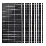 ECO-WORTHY 14PCS 590W Solar Panels N-Type Bifacial Half-Cut Monocrystalline, 23.23% High Conversion Efficiency for Home Rooftop, RV, Boat