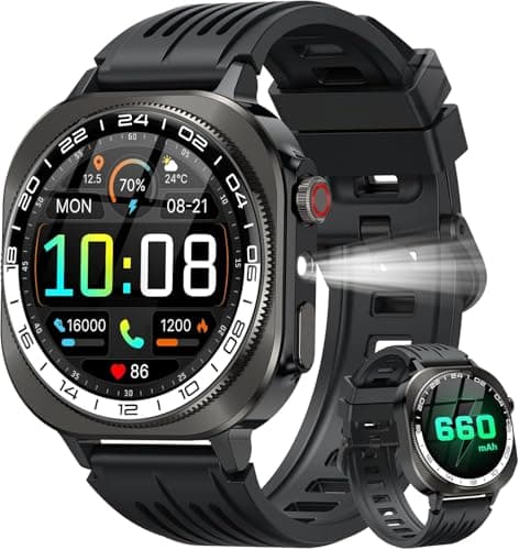uaue Smartwatch for Men/Women, Sleep, Waterproof Fitness Tracker for Android.15