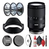Tamron 17-70mm F2.8 Di III-A VC RXD Standard Zoom Lens for Sony E APS-C Mirrorless Cameras, Image Stabilization, Fast Constant Aperture + Lens Filter Kit + Cleaning Kit + Cap Keeper (4pc Bundle)