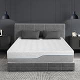 Extra Firm Mattress Cal King 14 Inch,Green Tea/Gel Memory Foam Mattress with Fiberglass-Free Cover,Two Side White Medium Firm/Extra Firm High-Density-Mattress for Back Pain,CertiPUR-US,in USA,84"x 72"