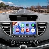 4+64G Car Radio for Honda CRV 2012 2013 2014 2015 2016 Wireless Carplay Android Car Stereo, 9 Inch Touschscreen with Android Auto 5G WiFi GPS Navigation AHD Backup Camera FM RDS Radio Receiver