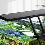 hygger Clip On 24/7 Lighting Aquarium LED Light,Sunrise-Daylight-Moonlight and DIY Mode, Adjustable Timer/Brightness Fish Tank Light with 7 Colors for Planted Tank (14W for 12~20in Tank)
