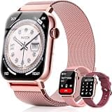 Trendia Smart Watches for Women - 1.83'' HD 2026 Fitness Tracker with Answer and Make Calls with Heart Rate Sleep SpO2 Monitor 120+ Sport Modes IP68 Waterproof and Compatible iPhone and Android Pink