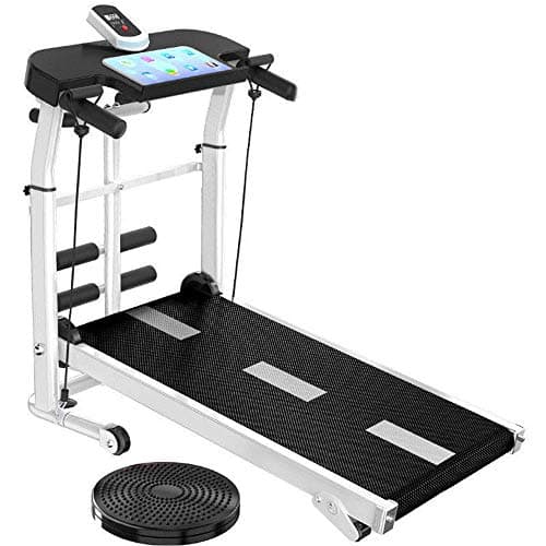 Folding Treadmills Treadmills, Home Folding Mechanical Treadmill Led Display Multi-Function Shock Absorption Mute Treadmill Walking Hine