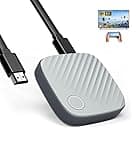 AT-MiZhi Wireless HDMI Miracast Dongle, for TV, Video Receiver Screen Mirroring, Phone/Mac/Android to TV/Projector, Support Airplay DLNA, Black