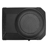 Omquot 10 Inch Ultra Slim Car Subwoofer 600W Powered Under Seat for Precise Control and Easy Installation, Ideal for Truck Boxes and Enclosures