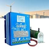1600W Wind + 600W Solar MPPT Wind Solar Hybrid Charge Controller, 12V/24V Automatic Voltage Regulator with LCD Digital Display, Wind Solar Hybrid Charge Controller with Unloader Resistor