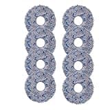 Mop Cloths,Compatible for ECOVACS,X1 X2,Compatible for Omni, T30Pro T10 T20 T30s Combo Robot Vacuum Cleaner Accessories Parts Rag(8 pcs)