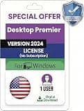 Quick-Book Desktop Premier Pro Plus 2024 for Windows PC | 1 User | Lifetime | NO DVD | Amazon Message Delivery (Within 1-12hrs)