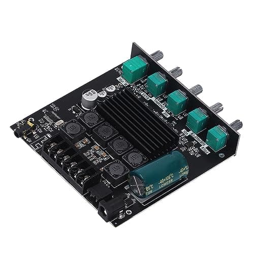 Advanced Subwoofer Amplifier Board 100 W 2.1 Channel ZK TB21 with Easy Control and High Security for HIFI Home Audio Systems