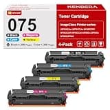 KENBERA 075 Toner Cartridge Compatible for Canon 075 075H for Color ImageCLASS MF663Cdw MF665Cdw MF660 MF662Cdw LBP646Cdw LBP647Cdw LBP640 Series Printer (4 Pack,BMCY)