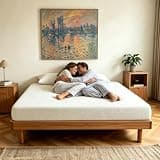 MENGZHONGXIN 6 Inch Full Foam Mattress White, CertiPUR-US, Slim Safe Mattress for Low Beds
