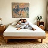 MENGZHONGXIN 6 Inch Full Foam Mattress White, CertiPUR-US, Slim Safe Mattress for Low Beds