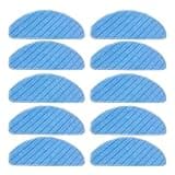 10Pcs Washable Mop Cloth Pads,Compatible For Ecovacs Deebot T8 T9 AIVI T9 Model T9 Series,Robot Vacuum Cleaner Mop Replacement(15pcs)