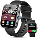 Smart Watch for Women Men, Alexa Built-in, Smartwatch for iPhone & Android Bluetooth Call, 1.91" HD Fitness Tracker with Heart Rate/SpO2/Sleep Monitor, IP68 Waterproof, Fitness Watch 100+ Sports Modes