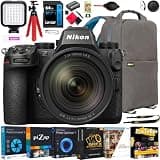 Nikon Z5II FX Full-Frame Mirrorless Camera with NIKKOR 24-105mm Lens 2020 Bundle with Deco Gear Photography Kit| Pro-Level Photos & 4K Video | Hybrid AF, IBIS | USA Authorized Partner Model