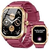 GPS Smart Watch (Answer/Make Calls), 2.06" Smartwatch for Women with Sleep Heart Rate Step SpO2 Monitor, Voice Assistant, IP68 Waterproof Activity Tracker, 100+ Sport Modes Fitness for Android/iPhone