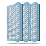 3X HEPA Filters ,Compatible For Miele Vacuum Cleaner Part Compact C1-C2 Complete C2- C3 S8340 +3 Air Clean Filters + 3 Motor Filters