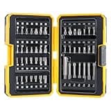 TGFTGF 49PCS S2 Steel Screwdriver Bit Set, Magnetic Driver Bit Set, includes Tamper Proof Security Torx Bit Set, SQ, Hex, PZ, SL, PH, with 1/4" Hex Drill Bit Extension, Upgraded Version, Non-Slip Box