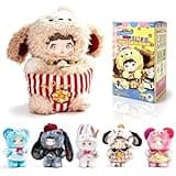 Mckkymi Plush Blind Box,Kawaii Nommi About The Childhood Series Stuffed Blind Box Doll 1PC,Unique Designs Keychain & Bag Charm,Cute Anime Vinyl Plushies Collectible for Birthday (Random 1PC)