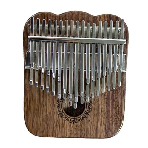 Kalimba For Beginners 34 Keys Thumb Piano Double Layer Chromatic Kalimba Portable Keyboard Piano Musical Instrument With Accessories(Walnut)
