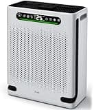 FreAire Air Purifiers for Bedroom Large Room, HEPA Air Purifier with Washable Filter & Air Quality Display, Powerful Turbo Mode Air