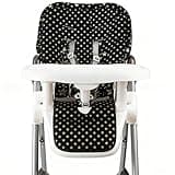 Replacement High Chair Cover, Soft, Durable, Washable, Easy to Clean Baby Seat Cover, Compatible with Graco, Evenflo, Joovy, Ingenuity High Chairs