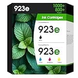 W.L.M 923e 923XL Ink Cartridges 4Pack Compatible for 923 923e 923XL Ink Cartridges