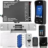 UHPPOTE Wi-Fi Video Intercom Doorbell Camera Access Control System Two-Way Talk with Fail Secure Electric Strike Lock for Villa Apartment Homestay