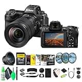 Nikon Z6III FX-Format Mirrorless Camera with NIKKOR Z 24-120mm f/4 S Zoom Lens + EN-EL15C + 64GB SF-M Tough Series Memory Card + Wide Angle Lens Attachment + Photo Software + More