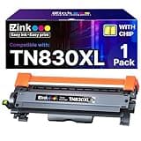 E-Z Ink Compatible TN830xl Toner Cartridge Replacement for Brother TN830 XL TN 830 Toner Cartridges to use with HL-L2460DW DCP-L2640DW HL-L2400D HL-L2480DW HL-L2405W MFC-L2820DW Printer (1 Black)