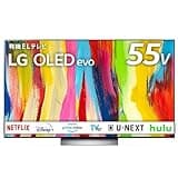 LG OLED55C2PJA 55-inch OLED TV with Built-in 4K Tuner, Smart TV with Alexa, 2022 Model