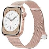 MARGE PLUS Compatible with Apple Watch Band 38mm 40mm 41mm 42mm 44mm 45mm 46mm 49mm Women Men, Stainless Steel Mesh Loop Magnetic Clasp Replacement for iWatch Series 11 10 9 8 7 6 5 4 SE3 SE2 Ultra 3
