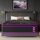 Twin Mattress 14 Inch Hybrid, Cooling-Gel Foam & Pocket Springs, Medium Firm Mattresses in a Box Zero Motion Transfer for Couples Ergonomic Support for Back Pain Relief