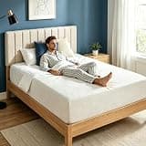 Pressure Relieving Mattress, High Density Foam, Reduce Pain on Shoulders and Hips (10 Inch, Queen (U.S. Standard))