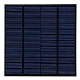 3W 12V Polycrystalline Silicon Solar Panel Module, High - Efficiency Solar Panel for DIY Science Projects, Battery Chargers, and Small Solar Lighting Systems