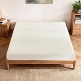 MENGZHONGXIN White Full Memory Foam Mattress 6 Inch, Ventilated Foam for Breathable Sleep