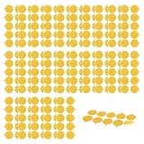 Fukaisu 250pcs Lapel Mics Sticky Circles, 2.5cm/1in Diameter Lapel Microphone Sticky Circles Pads Compatible with Sennheiser Tascam Mics for Hiding Lapels Microphones & Against Wind Noise