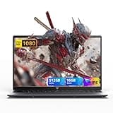 MALLRACE Gaming Laptop,Ryzen R2544 Business Laptop Computer(4C/4T, Beat AMD Ryzen 5 3500U,up to 3.7GHz) 16GB DDR4 512GB SSD Window 11 Laptop with Webcam,Type-C,54.72Wh Battery,Numeric KB,Gray