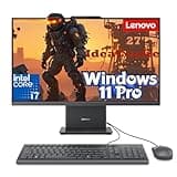 Lenovo IdeaCentre 27" All-in-One Desktop PC, 2026 Copilot AI, Intel Core i7-13620H 10-Core 4.9GHz, 32GB DDR5 RAM, 1TB PCIe SSD, 5MP Webcam, Harman Audio, WiFi 6, Windows 11 Pro, Luna Grey