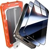 UniqueMe for 2 Pack 18 Pro Privacy Screen Protector